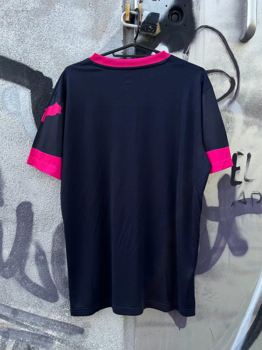 camisola do Marrocos rosa conceito equipamento de futebol época 2025 2026