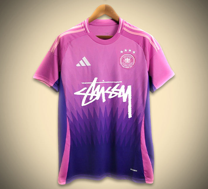 camisola conceito Alemanha alternativa edição stussy 242025