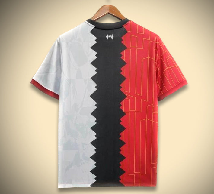 Equipamento de jogo Liverpool estilo conceito para fã dos Reds