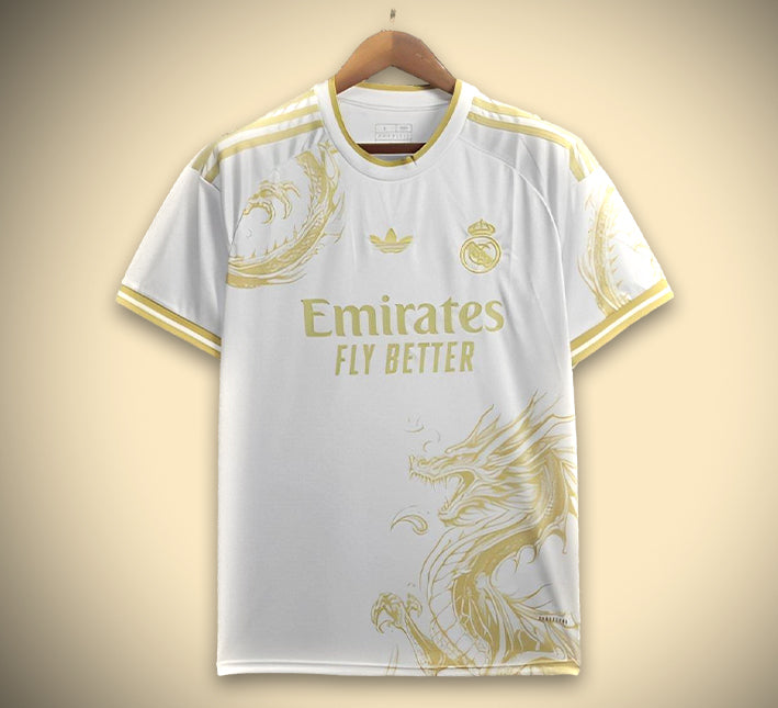 maillot-concept-real-madrid-special-edition-dragon-or-2425 Camisola Conceito Real Madrid Edição Especial Dragão Dourado 2425