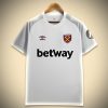 Camisola West Ham Alternativa 2024-2025 vista de frente