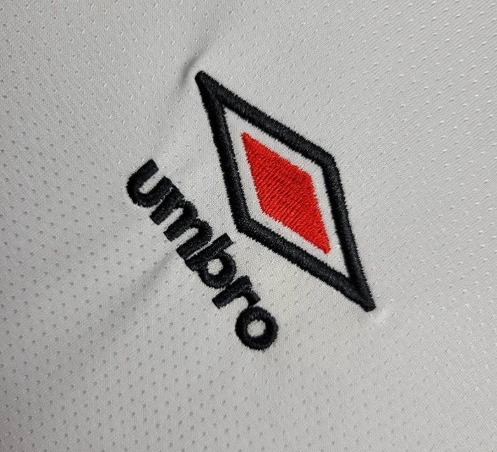 Camisola West Ham Alternativa 2024-2025 detalhe do tecido