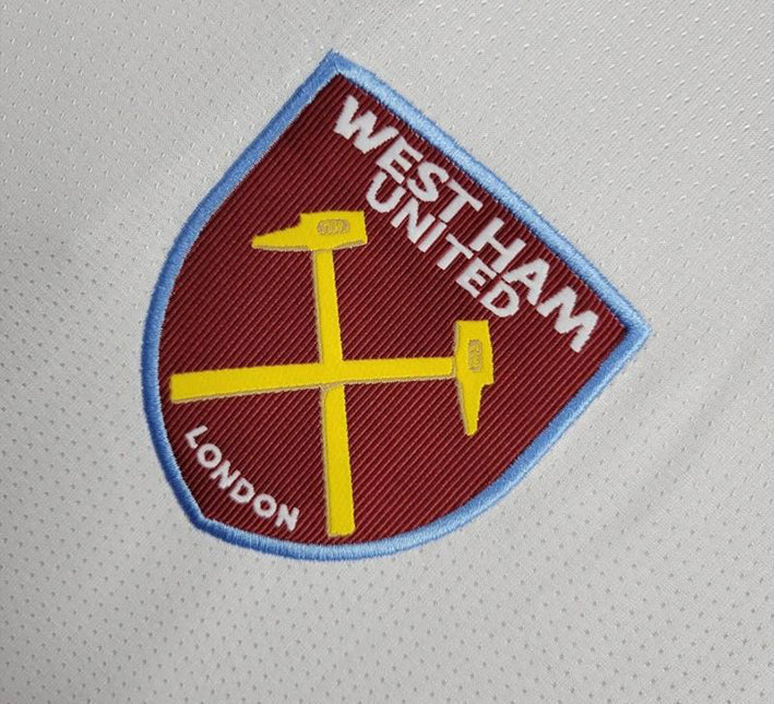 Camisola West Ham Alternativa 2024-2025 vista de perfil