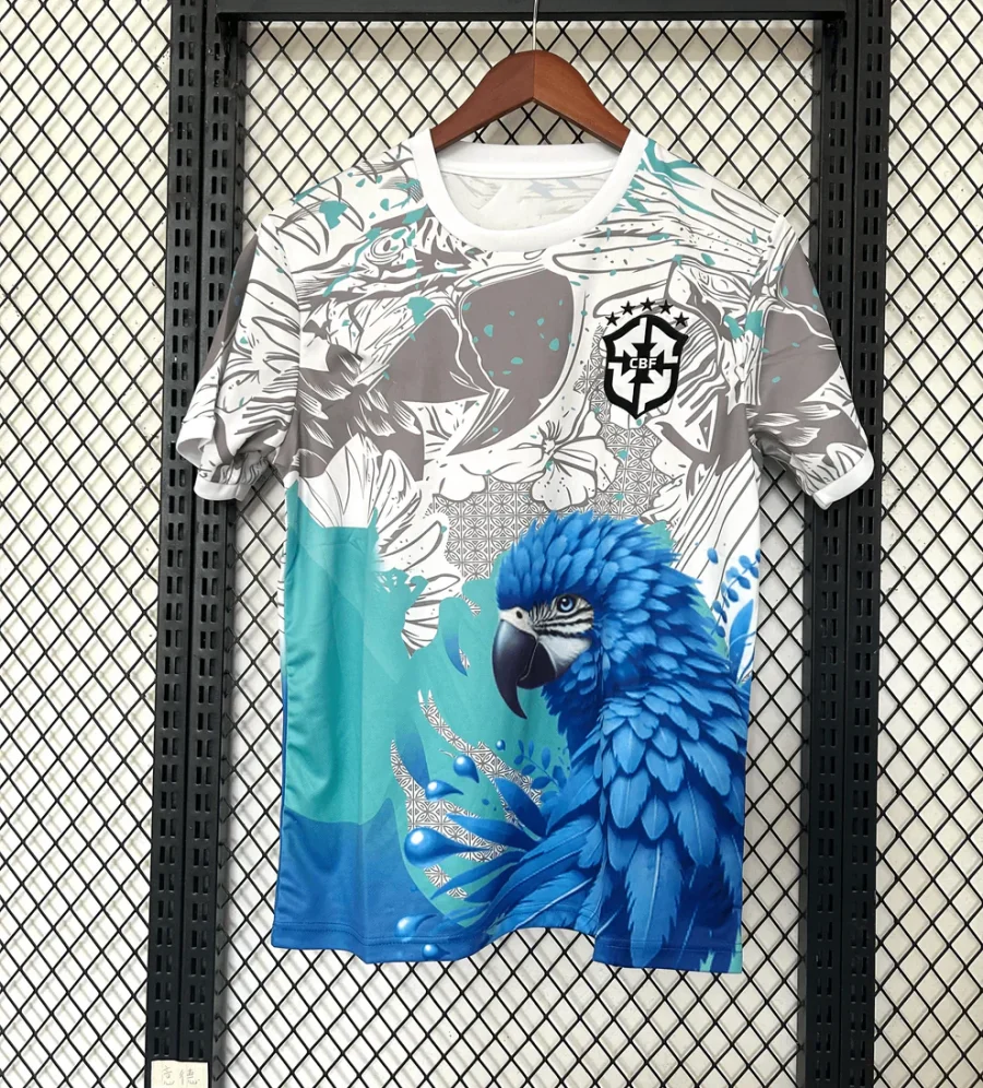 Maillot Concept Brésil Édition Perroquet 2425 Camisola Concept Brasil Edição Papagaio 2425