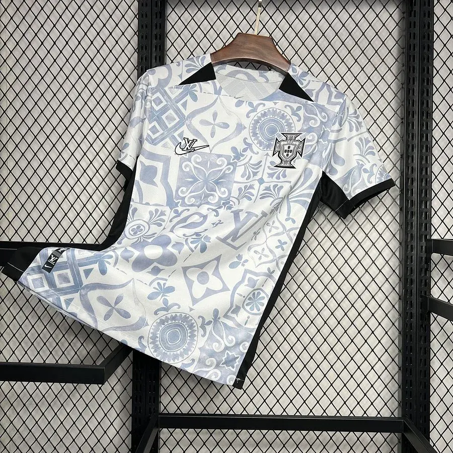 Maillot Concept Portugal Édition Louis Vuitton 2024 2025 Camisola Conceito Portugal Edição Louis Vuitton 2024 2025