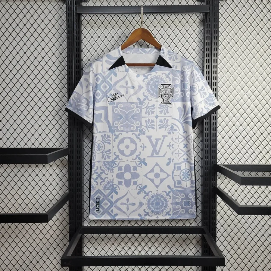 Maillot Concept Portugal Édition Louis Vuitton 2024 2025 Camisola Conceito Portugal Edição Louis Vuitton 2024 2025