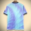 camisola alternativa vermelha e branca Arsenal 2425