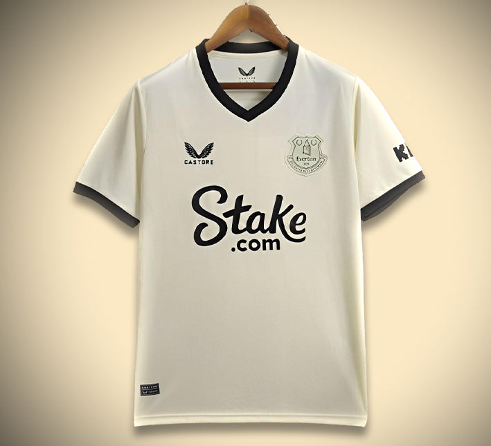 maillot-everton-exterieur-blanc-2425 Camisola Everton Alternativa Branca 2425
