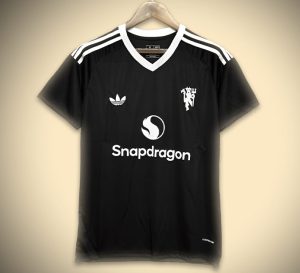 Camisola Manchester United Guarda-Redes Preta 2425