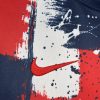 Camisola Paris Saint-Germain Pré-Jogo 2024-2025 detalhe do tecido