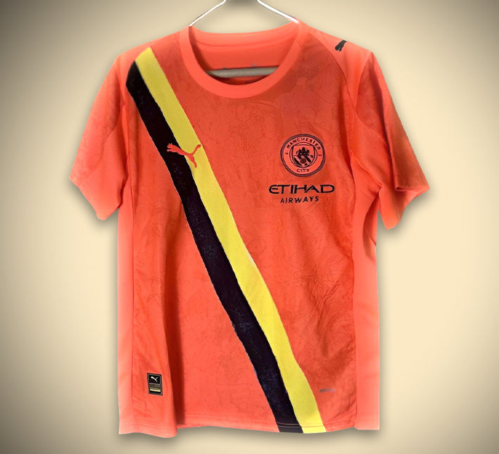 Camisola Manchester City Third Laranja 2526