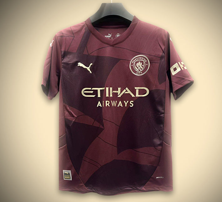 Camisola third Manchester City época 2024 2025 equipamento alternativo oficial
