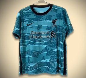 maillot-exterieur-liverpool-saison-2021-tenue-officielle-de-football Camisola alternativa Liverpool época 2021 equipamento oficial de futebol
