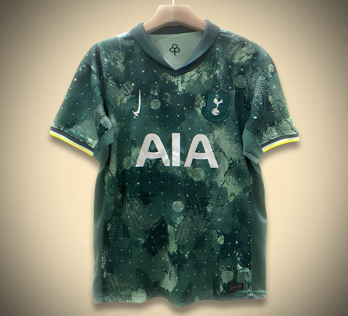 Camisola Tottenham Principal Edição Verde 2024-2025 vista de frente