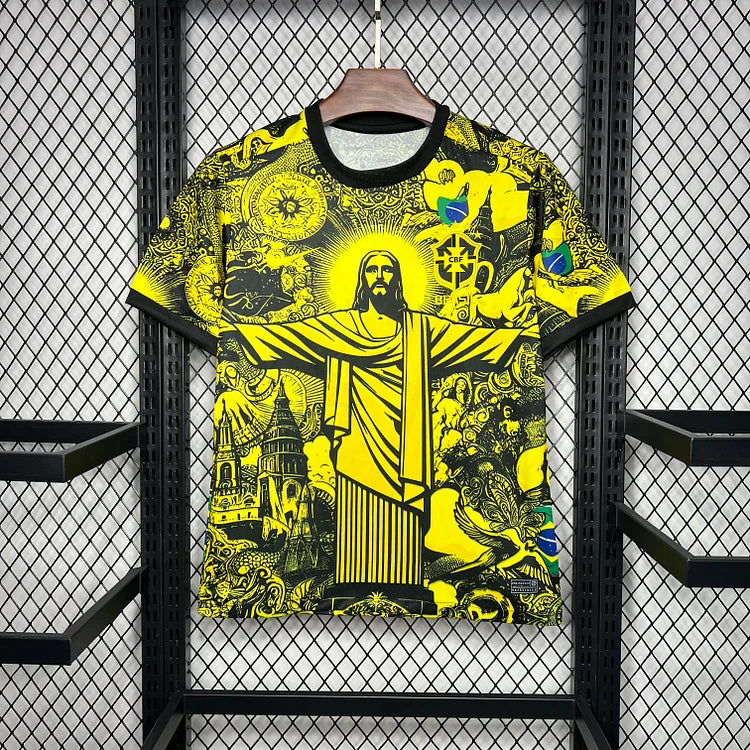 maillot-bresil-concept-jaune-20242025 Maillot Brésil Concept Jaune 20242025