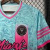 camisola conceito Inter Miami temporada 2024 2025 rosa preto com logótipo do clube