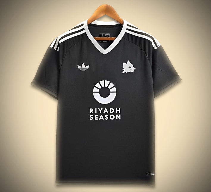Camisola Conceito AS Roma Edição Preta 2425