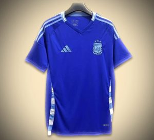 maillot-exterieur-de-l-argentine-2024-tenue-officielle-football maillot extérieur de l Argentine 2024 tenue officielle football