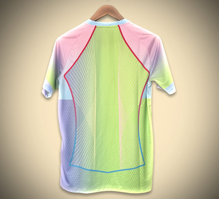 maillot-concept-fc-barcelone-edition-degrade-arc-en-ciel-saison-2025-2026 Camisola conceito FC Barcelona edição degradé arco-íris temporada 2025 2026
