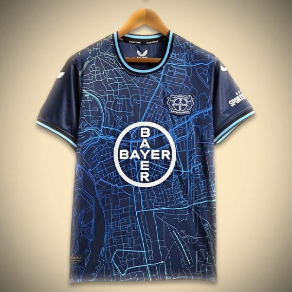 Camisola Concept Bayern 04 Leverkusen Edição Azul 2024-2025