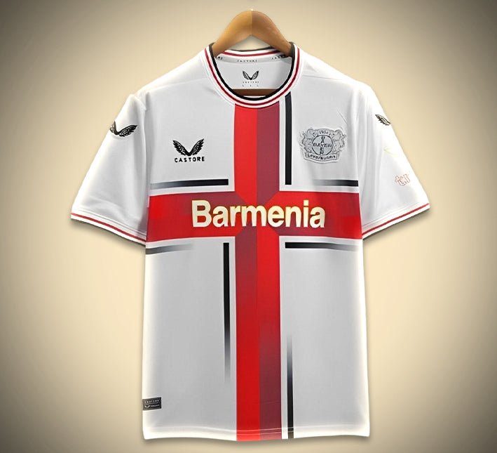 Camisola Bayern Leverkusen Alternativa Branca 2425