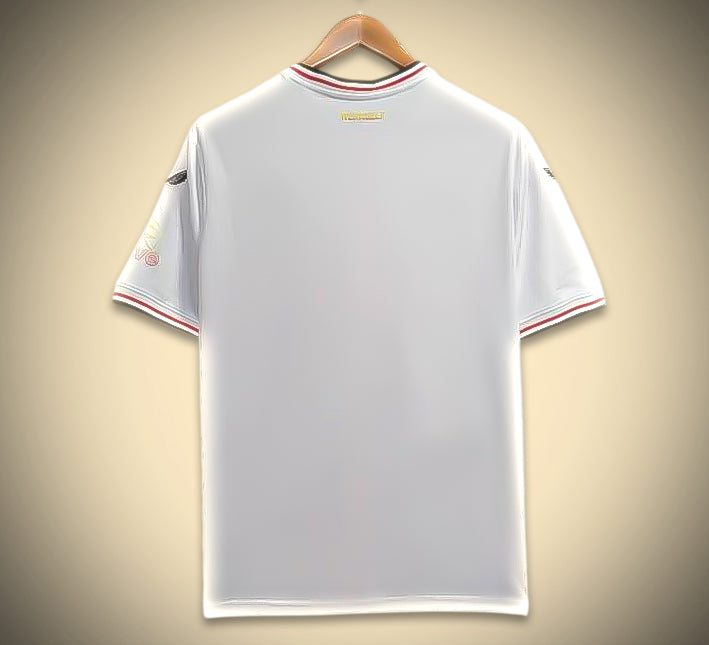 camisola alternativa branca Bayern Leverkusen temporada 2024 2025