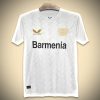 camisola alternativa Bayer Leverkusen cor dourada época vinte e quatro vinte e cinco