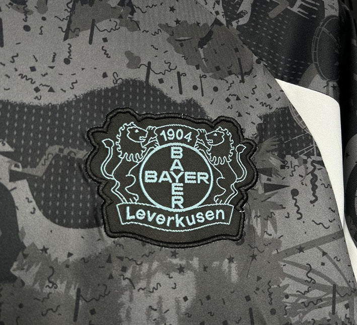 Equipamento alternativa Bayer Leverkusen terceira camisola futebol 2024 2025
