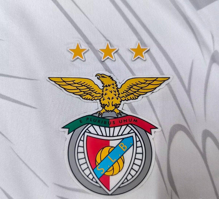 Camisola conceito Benfica temporada 2025 2026 design moderno vermelho e branco
