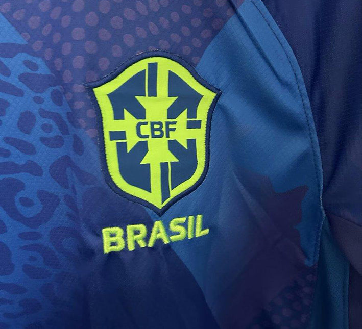 Equipamento Brasileiro de futebol camisola alternativa para adepto da Seleção