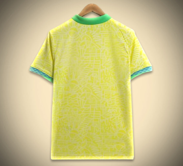 maillot-de-football-jaune-bresil-pour-supporter-a-domicile Maillot de football jaune Brésil pour supporter à domicile