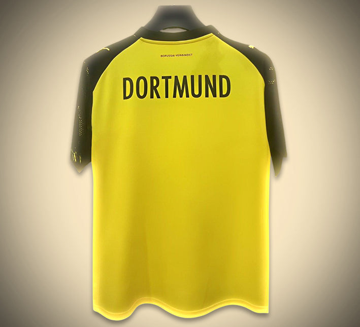 maillot-de-football-borussia-dortmund-pour-avant-match camisola de futebol Borussia Dortmund para pré-jogo