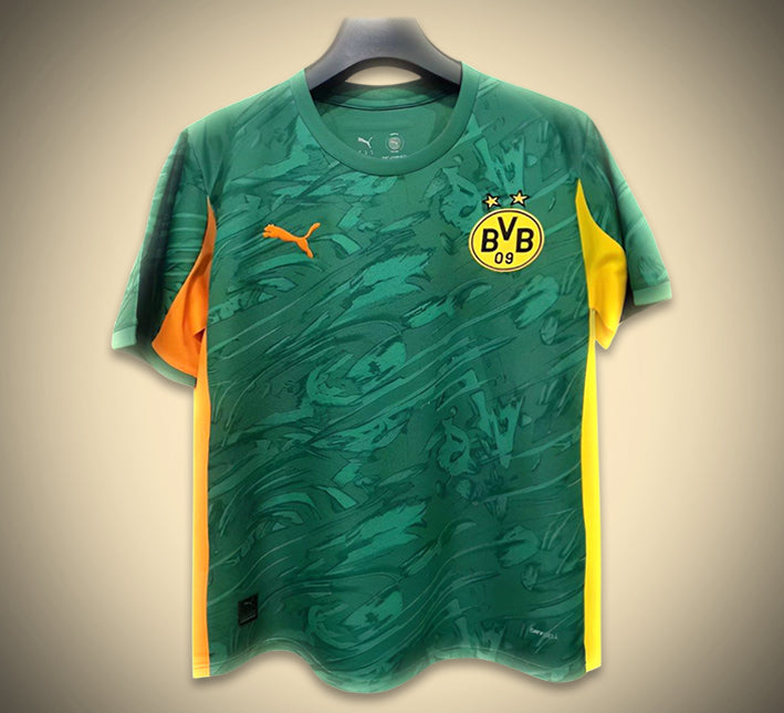 maillotbvbvert-1.jpg Camisola Concept Borussia Dortmund Edição Alternativa 2025-2026 vista de frente
