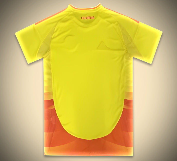 Camisola principal Colômbia edição 2024 equipamento oficial seleção colombiana