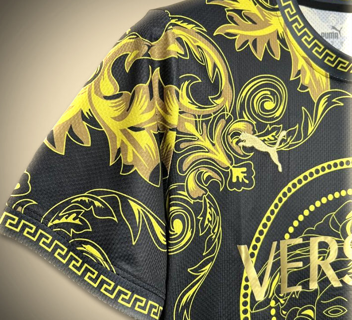 Equipamento Itália estilo Versace camisola conceito para adeptos