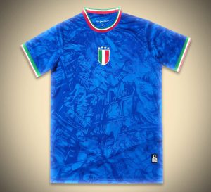 maillot-concept-italie-edition-michel-ange-bleu-2024 Camisola Conceito Itália Edição Michelangelo Azul 2024