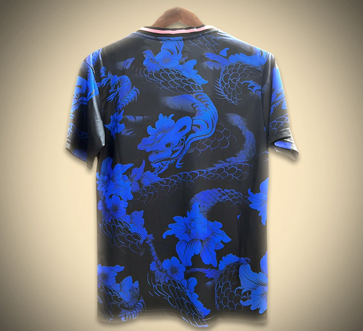 Camisola Conceito Japão Edição Dragão PretoAzul 2425
