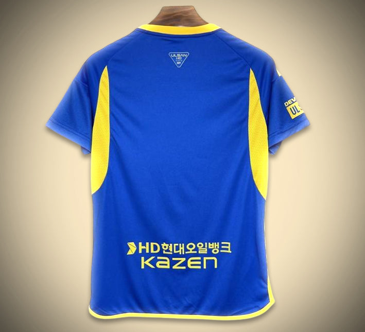 Camisola Ulsan Hyundai Principal 2024-2025 vista traseira