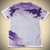 camisola conceito marrocos violeta edição 2526 equipa de futebol de apoio