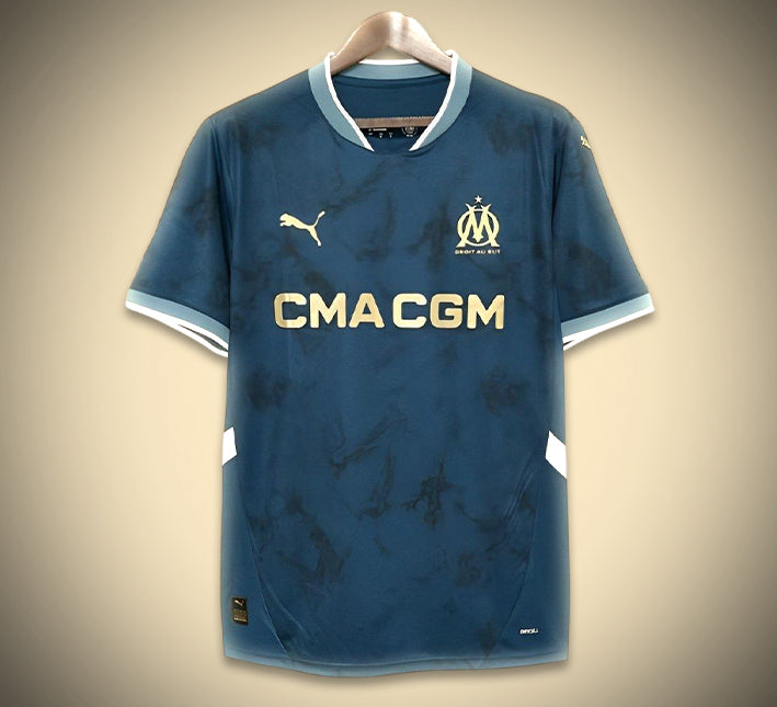 maillotmarseilleexterieur-1.jpg Camisola Olympique Marseille Alternativa 2024-2025 vista de frente