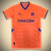 maillotmarseilleexterieurorange-1.jpg Camisola Olympique Marseille 3.ª 2024-2025 vista de frente