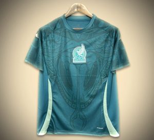 maillot-mexique-avant-match-2024 Camisola México Pré-Jogo 2024