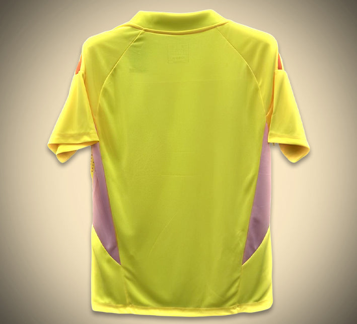maillot-gardien-de-but-mexique-jaune-saison-deux-mille-vingt-quatre Camisola guarda-redes México amarelo época dois mil e vinte e quatro