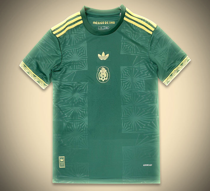 Camisola Conceito México Edição VerdeDourado 2025