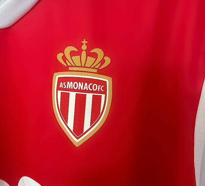 maillot-domicile-as-monaco-saison-2425 camisola principal AS Monaco época 2425