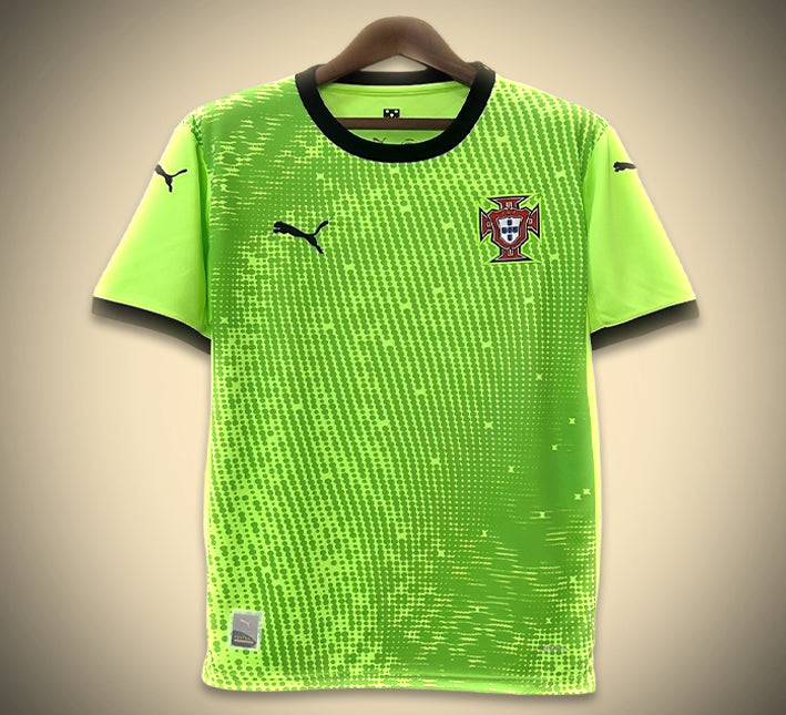 maillotportugalvert-1.jpg Camisola Portugal Guarda-Redes Verde 2024-2025 vista frontal