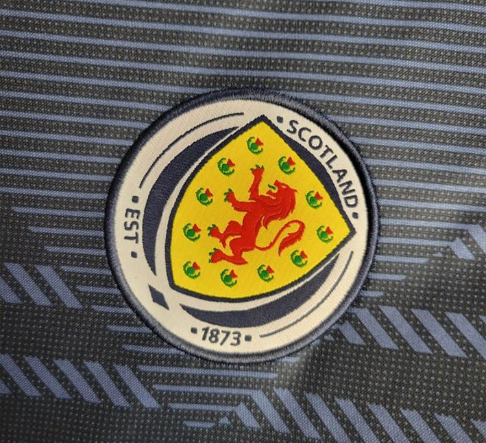 Camisola Escócia Principal 2024 detalhe do tecido