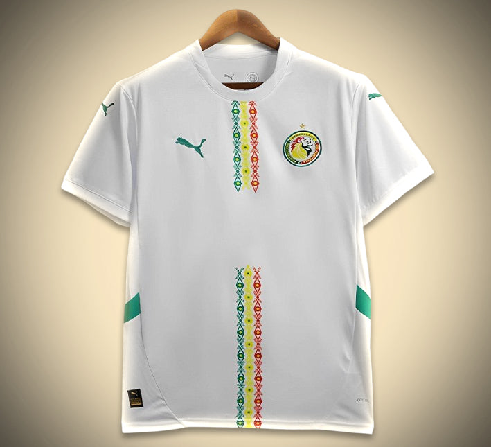 maillotsenegaldomicile-1.jpg Camisola Principal Senegal 2024 vista frontal