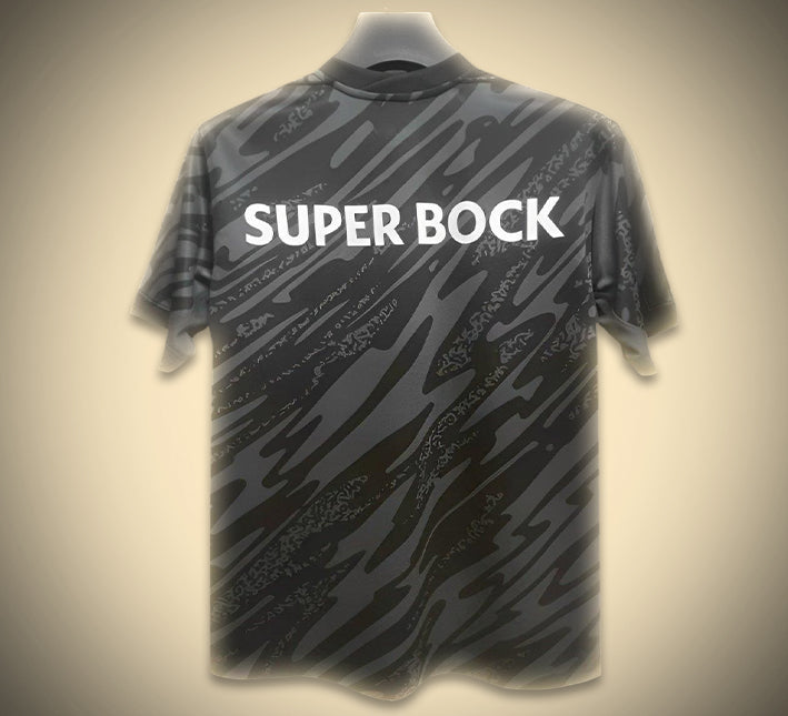 Camisola Sporting CP Guarda-Redes Preto 2024-2025 vista de perfil