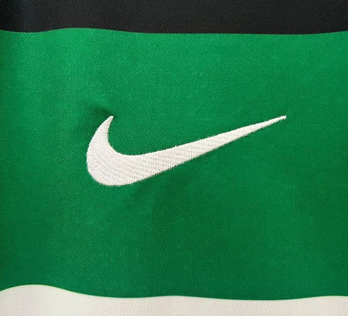 Camisola Sporting CP Principal 2024-2025 detalhe do tecido